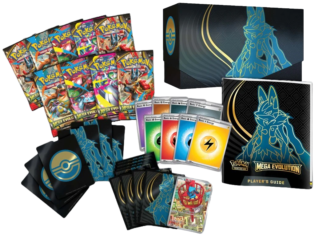 Mega Evolution Elite Trainer Box – Mega Lucario