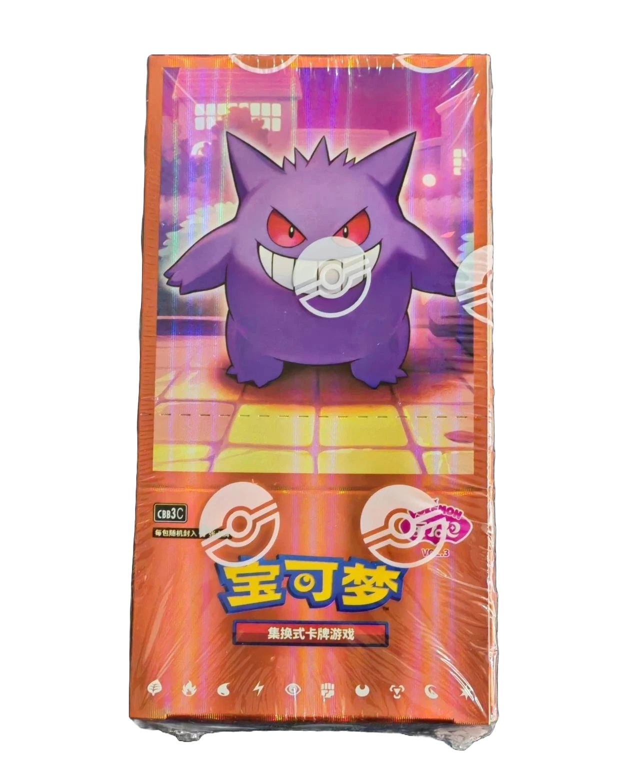 Gem Pack Vol. 3 (Simplified Chinese) — Slim Booster Box — Sealed & Authentic
