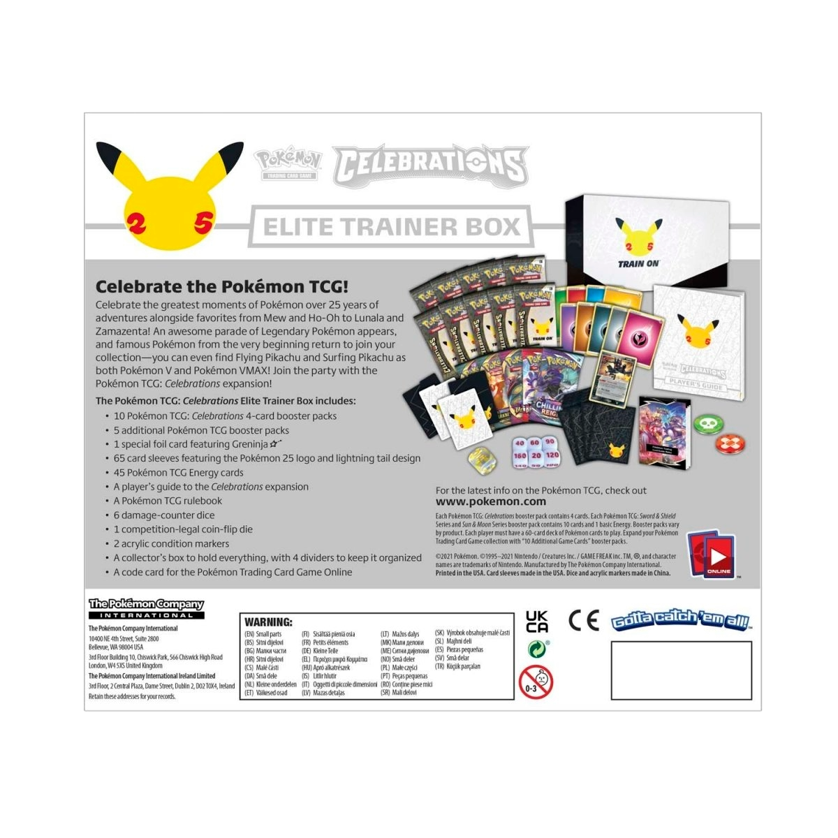 Celebrations Elite Trainer Box - 25th Anniversary