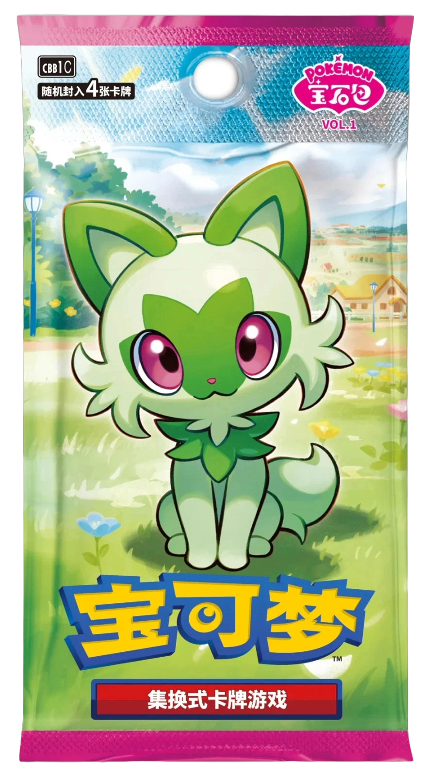 Gem Pack Vol. 1 (Simplified Chinese) — Slim Booster Box — Sealed & Authentic
