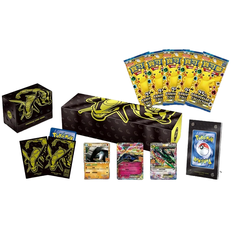 Pokémon 25th Anniversary Rayquaza Box (Traditional Chinese) — Sealed & Authentic