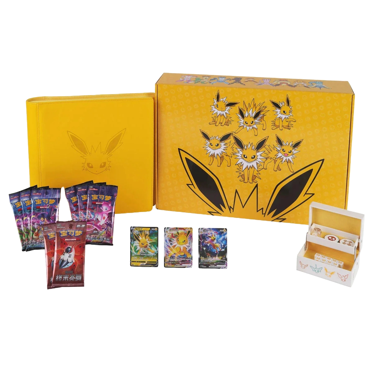Eevee Advanced Gift Box — Jolteon (Simplified Chinese) — Sealed & Authentic